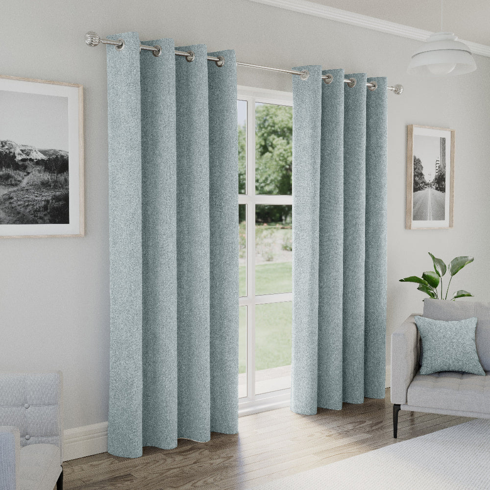 Austin 100% Blackout Eyelet Curtains