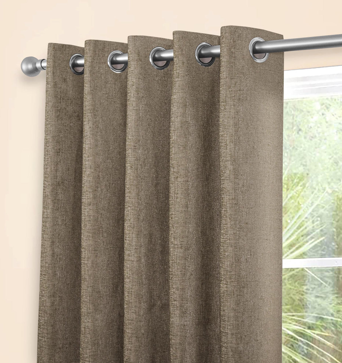 Amberley Interlined Thermal Eyelet Curtain