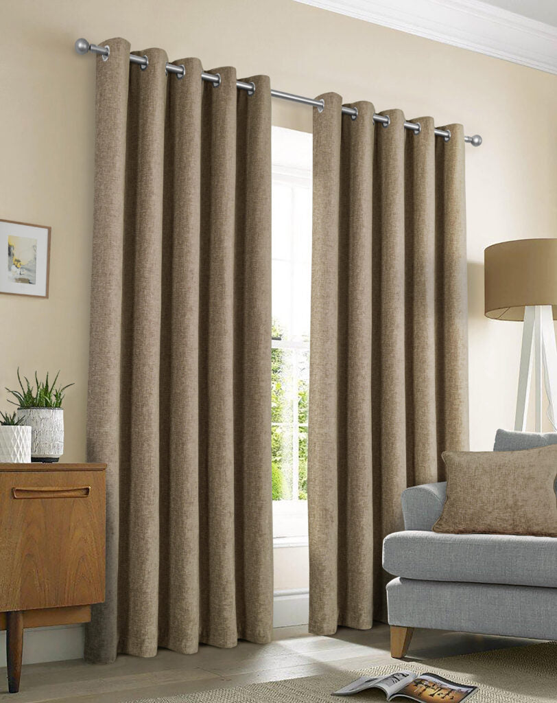 Amberley Interlined Thermal Eyelet Curtain