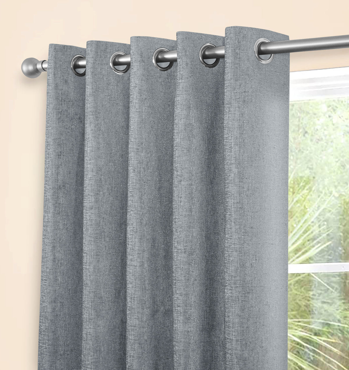 Amberley Interlined Thermal Eyelet Curtain