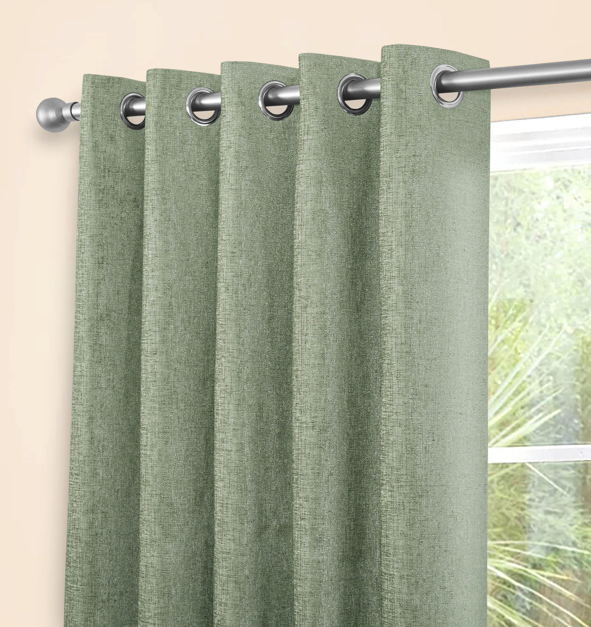 Amberley Interlined Thermal Eyelet Curtain