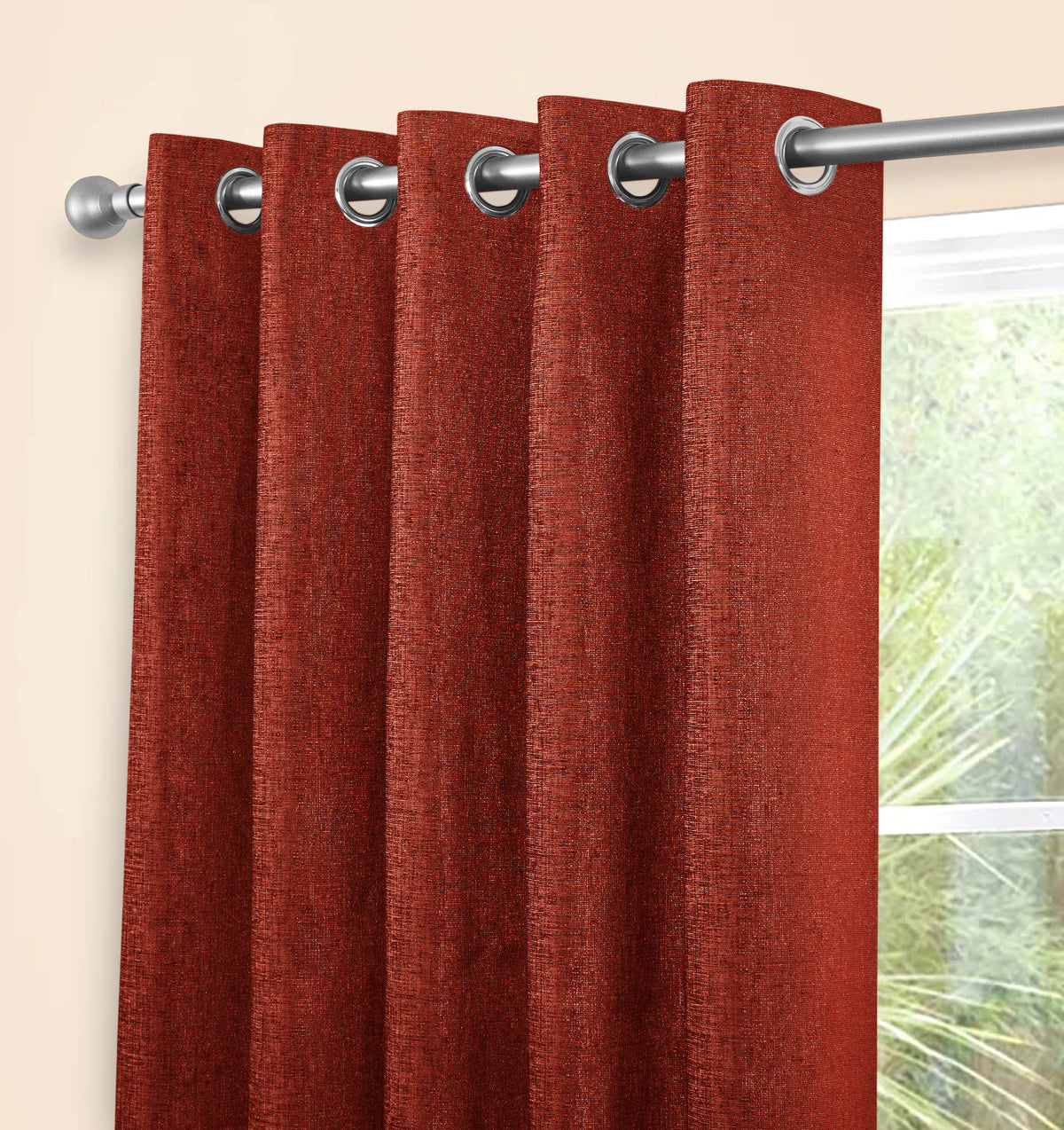 Amberley Interlined Thermal Eyelet Curtain