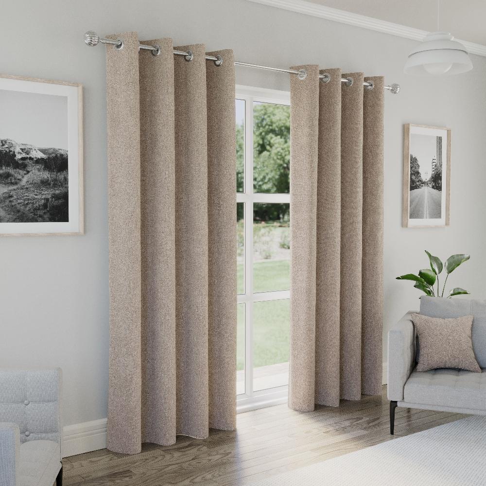 Austin 100% Blackout Eyelet Curtains
