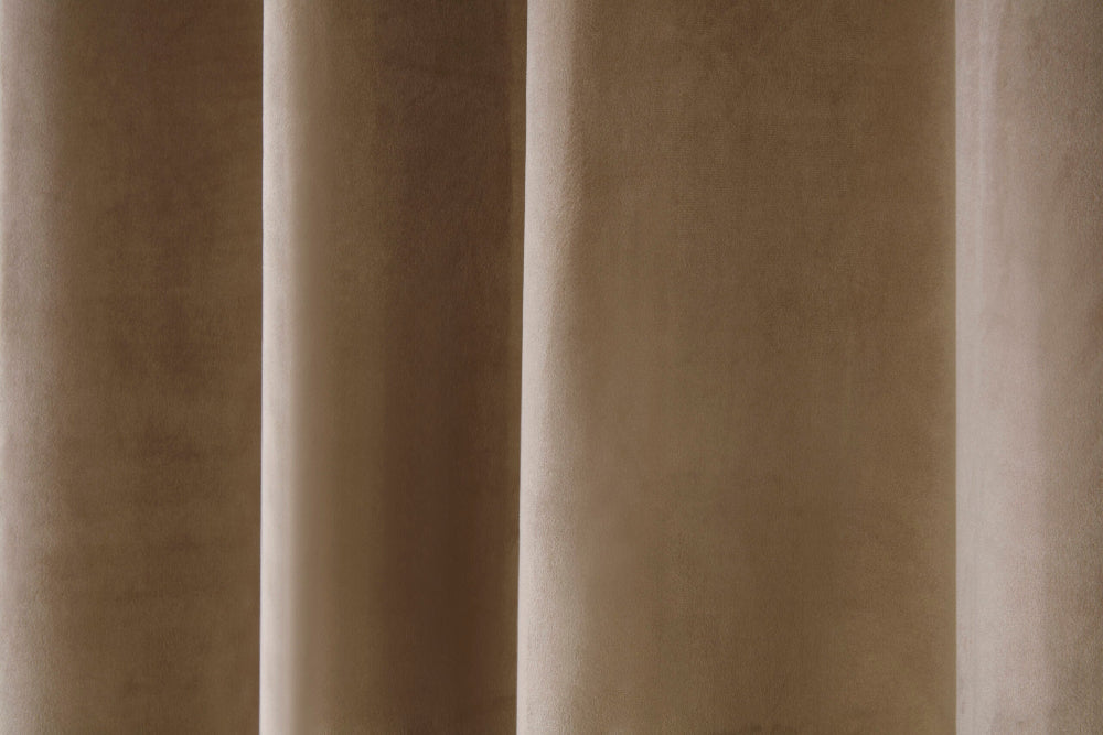 Casa Blackout Eyelet Curtains available in three colours