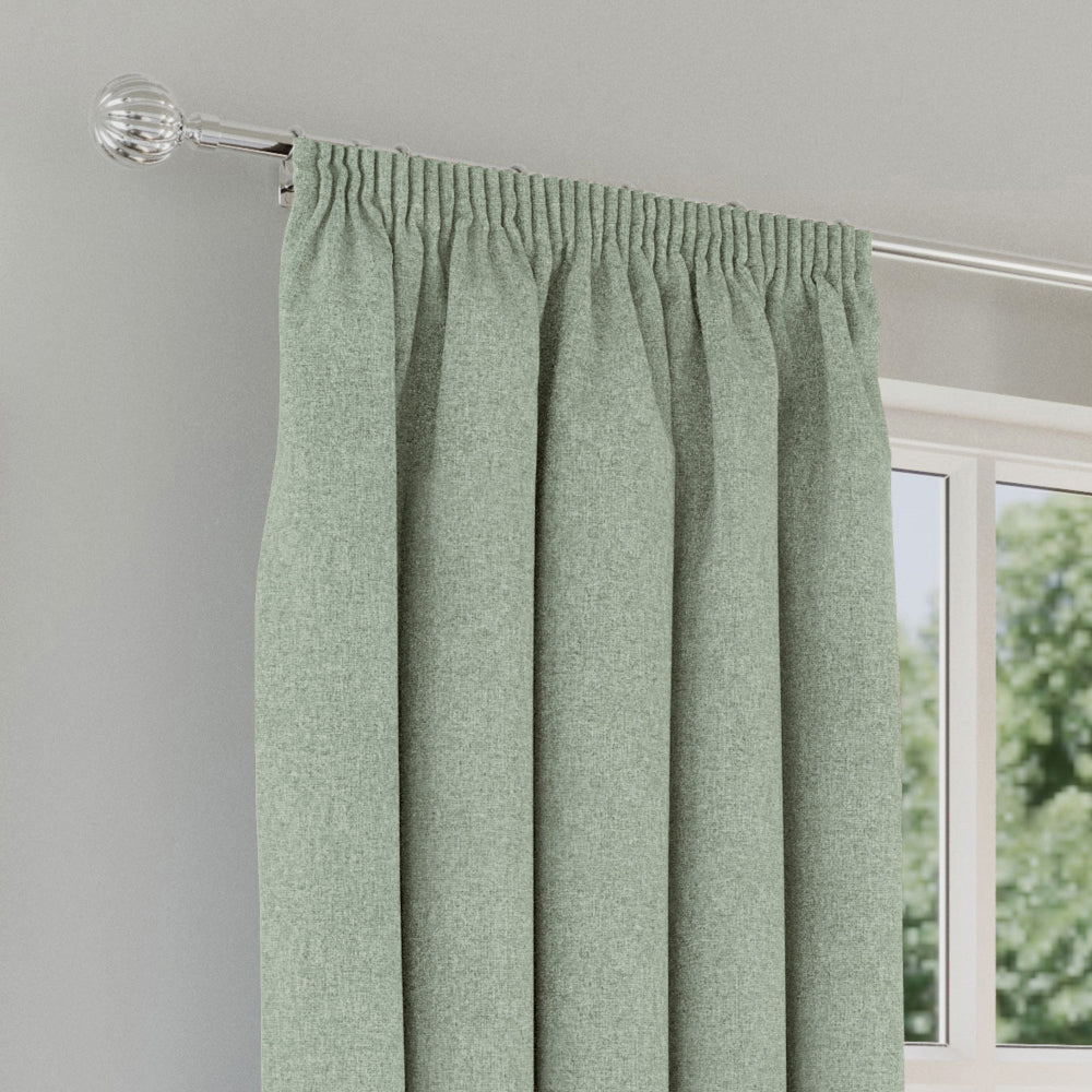 Dallas 100% Blackout Pencil Pleat Curtains