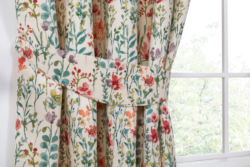 Amaryllis Pencil Pleat Curtains