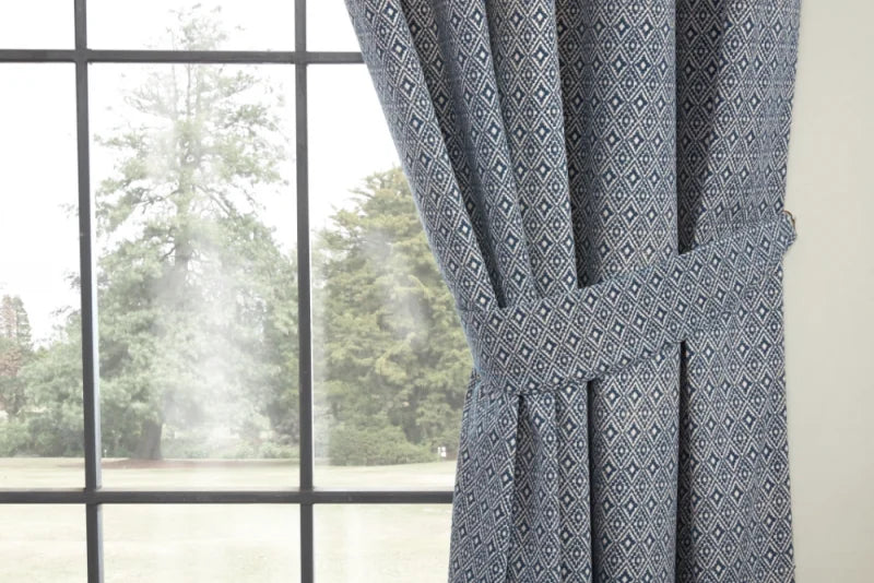Aztec Pencil Pleat Curtains