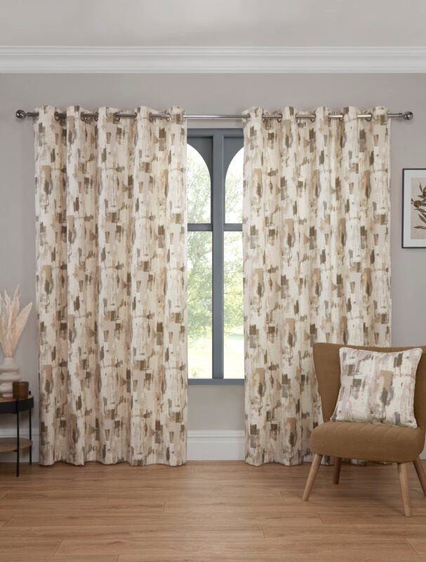 Bamford Eyelet Curtains available in three colours