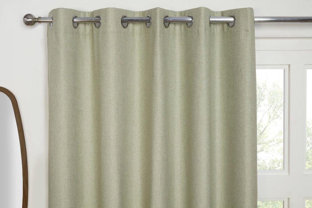 Cosmos Blackout Eyelet Curtains available in four colours