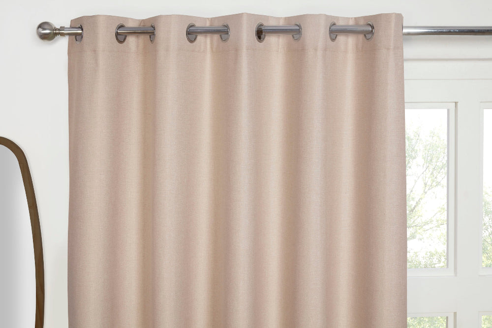 Cosmos Blackout Eyelet Curtains available in four colours