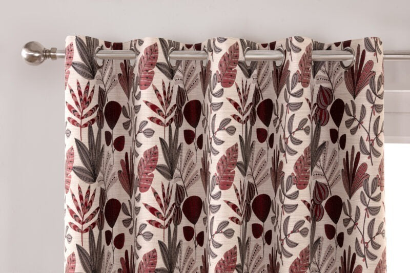 Rutland Fully Lined Eyelet Curtain available in 2 Colours
