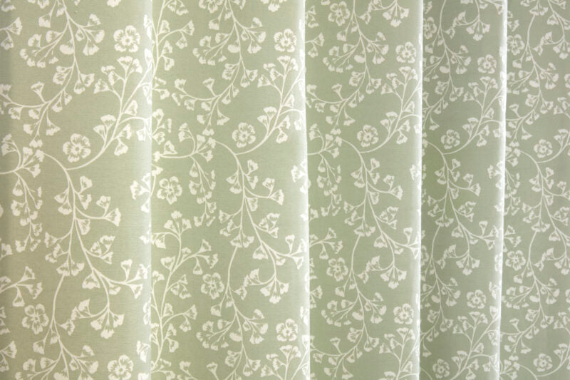 Sade eyelet curtains available in two colours