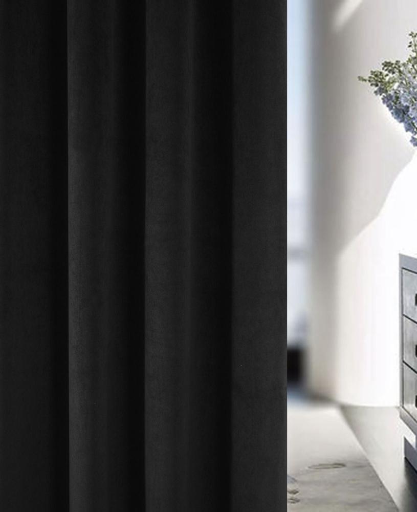 Hampton Blackout Velvet Eyelet Curtain