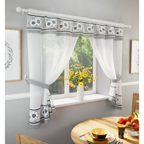 Keswick Embroidered Window Set