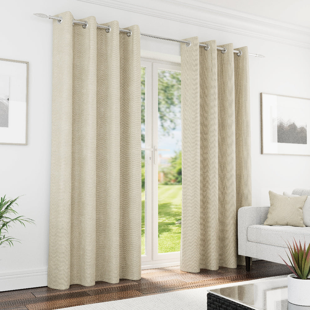 Knightsbridge Blackout Eyelet Curtain