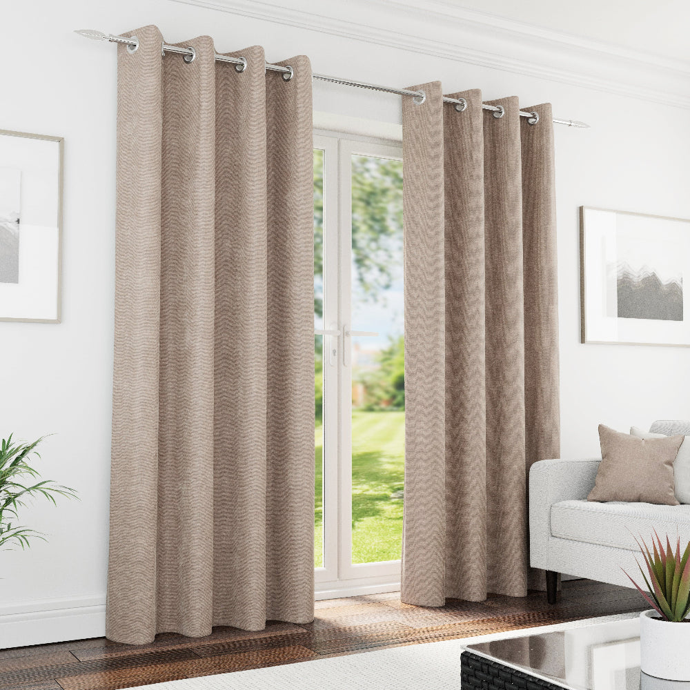 Knightsbridge Blackout Eyelet Curtain