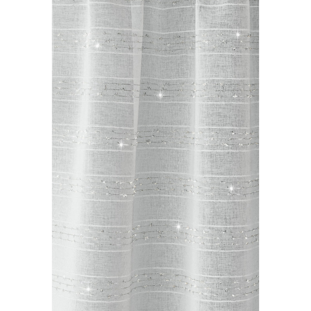 Lima Lurex Striped Voile Panel