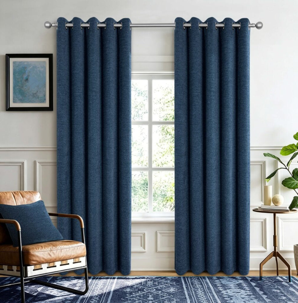 Langley Thermal Lined Eyelet Curtains in 5 Colours