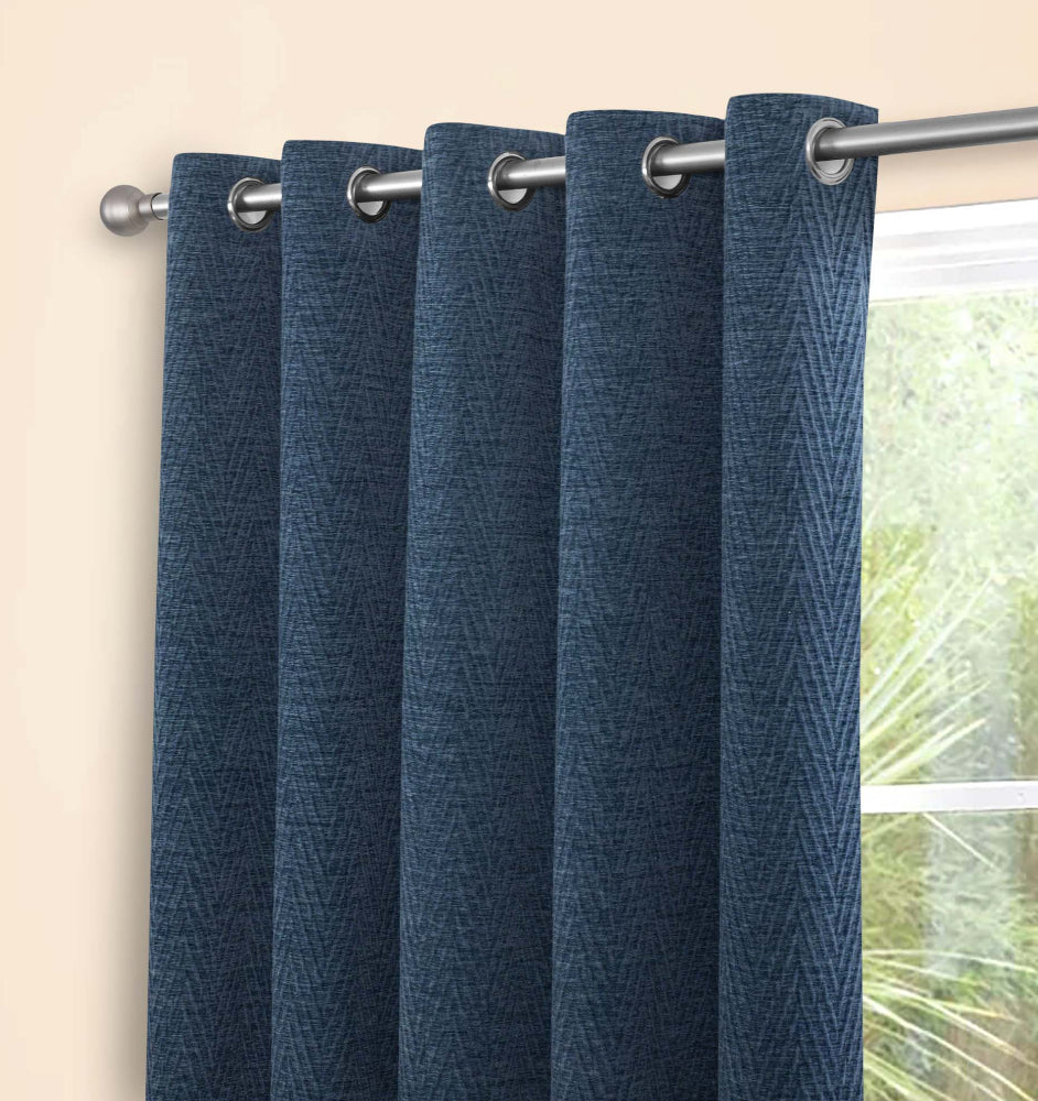 Langley Thermal Lined Eyelet Curtains in 5 Colours