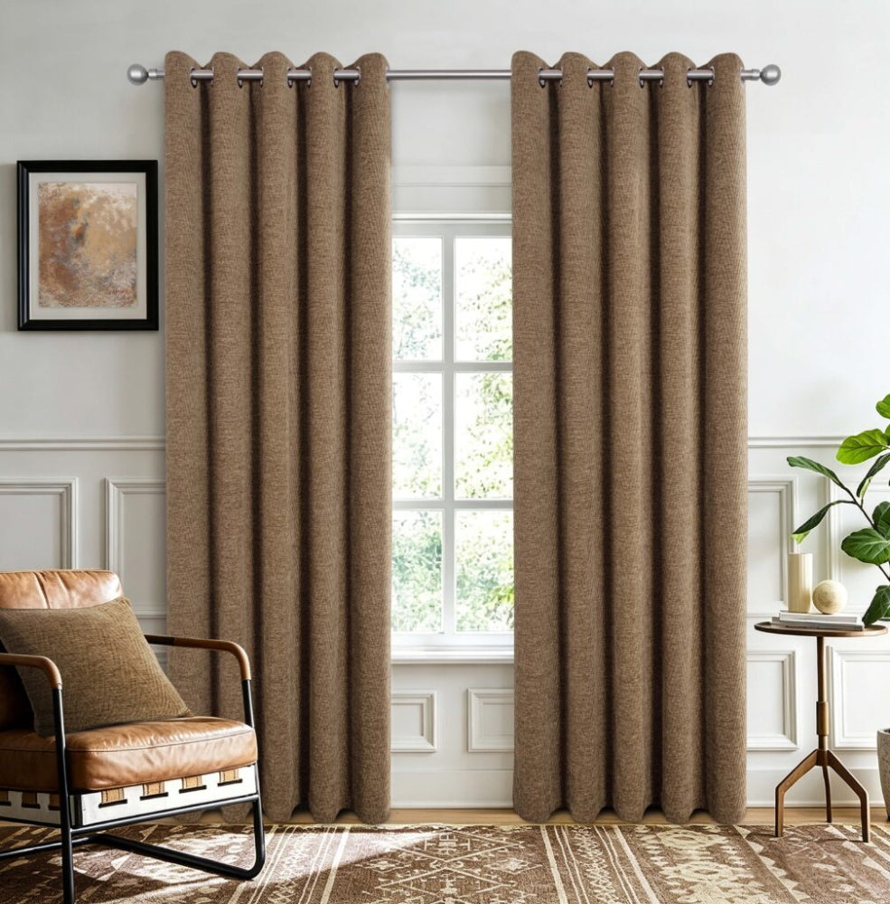 Langley Thermal Lined Eyelet Curtains in 5 Colours