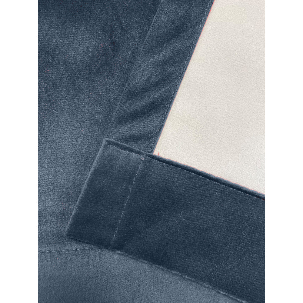 Oxford 100% Blackout thermal Pencil Pleat Curtains Cream