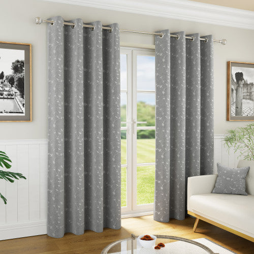 Tivoli 100% Blackout Eyelet Curtains