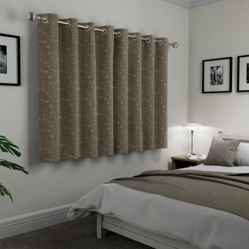 Tivoli 100% Blackout Eyelet Curtains