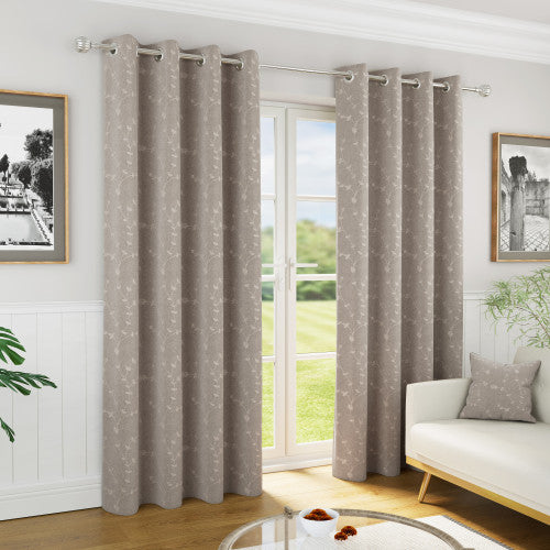 Tivoli 100% Blackout Eyelet Curtains