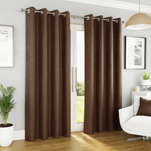 Vogue Eyelet Curtains available in 9 colours
