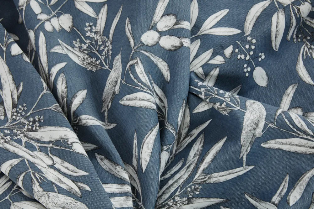 Aviary Pencil Pleat Curtains