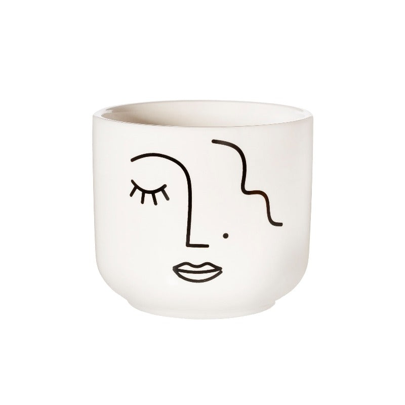 Abstract Large Face Planter