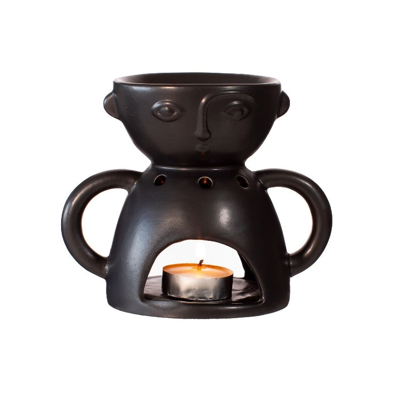 Abstract Face Oil Burner