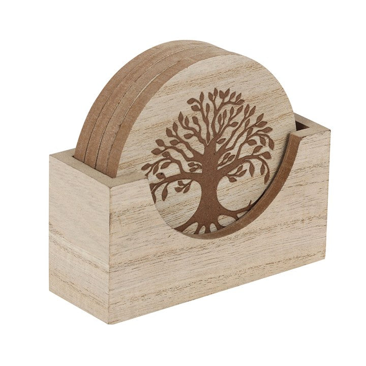 Tree Of Life Engraved Coasters WAS £12.99 NOW ONLY