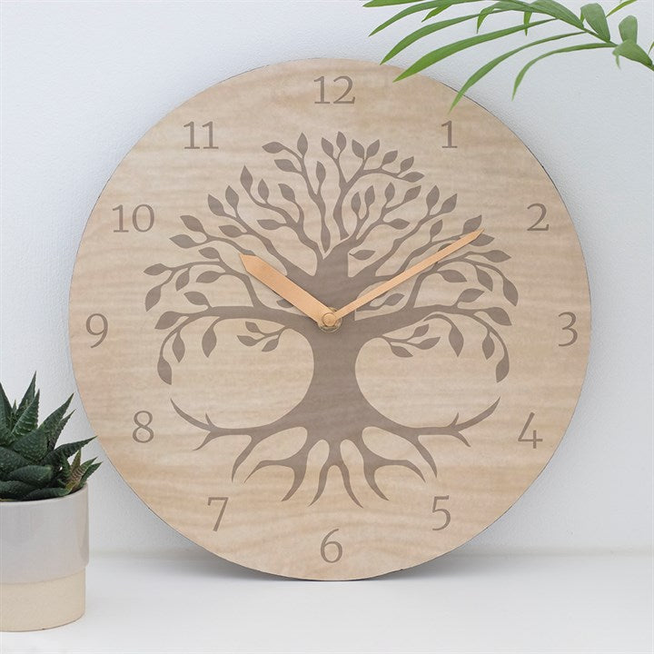 Tree Of Life Clock WAS £13.99 NOW ONLY