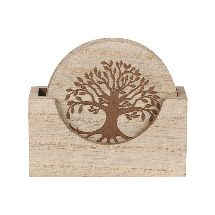 Tree Of Life Engraved Coasters WAS £12.99 NOW ONLY